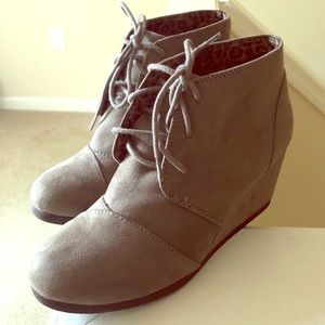 Faux Suede Booties